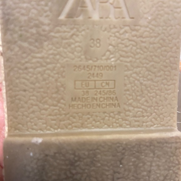 Zara Multi Strap Espadrille Slides Sandals - Picture 8 of 8